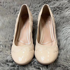 Vionic | Women's Olympia Ruby Quilted Pump | Nude | Size 8